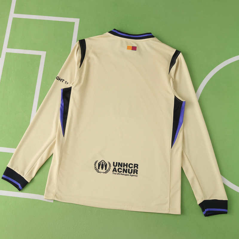 Barcelona x Kobe Bryant 25/26 Away Jersey - Long Sleeve